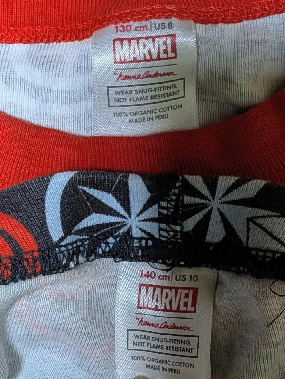Hanna Marvel Icons Long John Pajamas